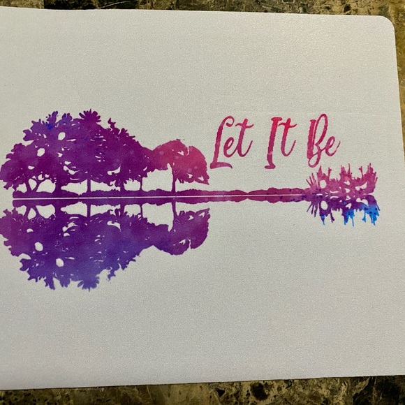 The Beatles Let It Be Mouse pad Beatlemania Custom Made Sublimation Brand New! - Picture 3 of 3